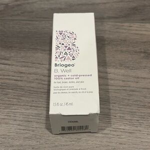 NIB Briogeo B Well 100% Cold Pressed Castor Oil